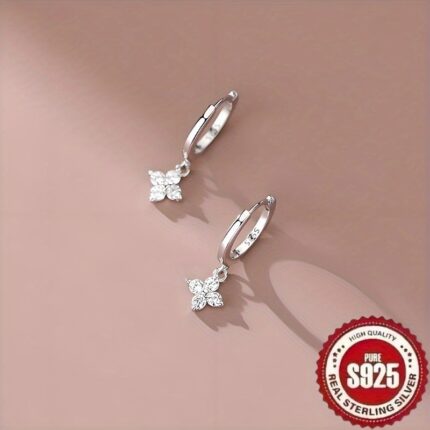 925 Silver Sweet and Elegant Ins Style